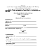 Hồ Sơ Vệ Sinh Môi Trường Lao Động