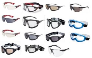 PPE bảo vệ mắt và mặt giúp ngăn chấn thương khi làm việc.