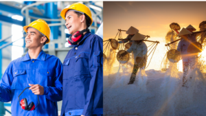 Tiêu chuẩn phân loại lao động dựa vào điều kiện làm việc.