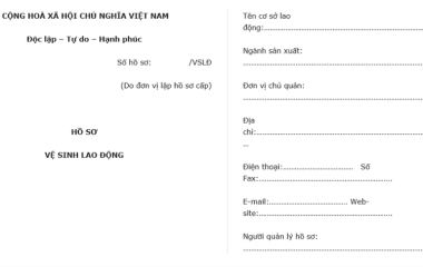 hồ sơ an toàn lao động